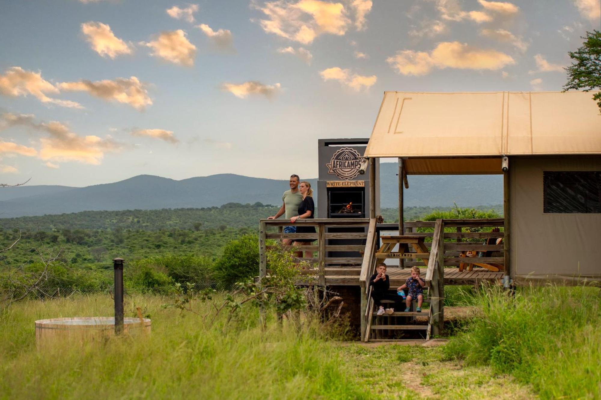 Africamps At White Elephant Safaris Pongola Eksteriør bilde